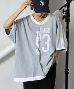 【新品】チャオパニックティピー エシンタ リメイクライクスウェット切替ブルゾン 新品】チャオパニックティピー エシンタ リメイクライク