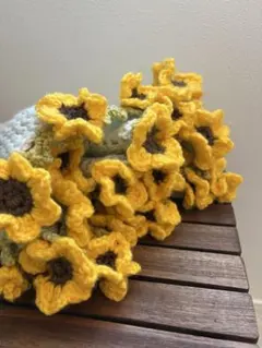 花束ブランケット ひまわり 花束ブーケ