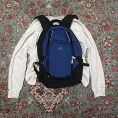 00's adidas アディダス　ロゴ刺繍　リュック