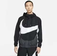 NIKEナイロンジャケットビッグスウォッシュ L