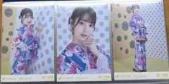 乃木坂46  生写真　阪口珠美　真夏の全国ツアー2022 浴衣　3種コンプ
