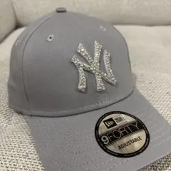 NEWERA デコ ニューエラ グレー キャップ 帽子 GDRdeco - メルカリ