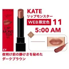 匿名 WEB限定色 KATE ケイト リップモンスター 11 AM5:00