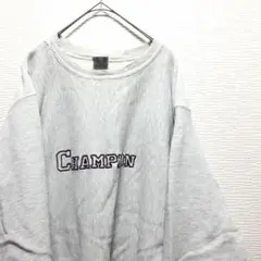 ヴィンテージ　90s champion 大文字ロゴ　リバースウィーブ　スウェット