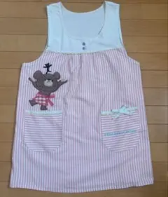くまのがっこう エプロン the bear's school 保育士 幼稚園