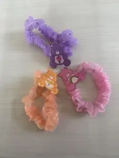 ケアベアヘアゴム 3個セット