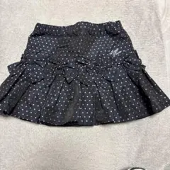 美品◯mezzo piano メゾピアノ　ナイロンスカート◯110cm