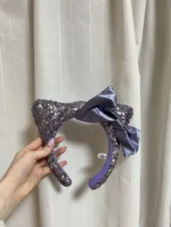 USJ キティーちゃん 紫 スパンコール