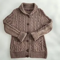 【URBAN RESEARCH】ニットカーディガン　ブラウン　レディース