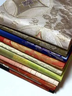 美品　和服帯　リメイク素材.材料　名古屋帯　まとめて10点　早い者勝ち