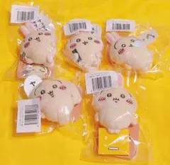 ちいかわ うさぎだらけくじ E賞 ぬいぐるみ バッジ 5点セット