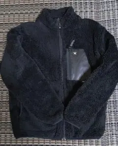 レザー フリースジャケット