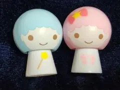 サンリオ　つみつみだんごま　リトルツインスターズ　セット