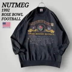 希少 USA製 90s NUTMEG ローズボウル カレッジ スウェット XLのサムネイル