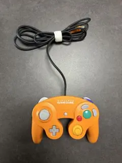 純正　Nintendoゲームキューブ コントローラー オレンジ