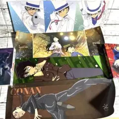 名探偵コナン ポス×ポス 4点セット 怪盗キッド 毛利蘭