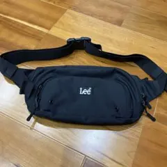 Lee ブラック ショルダーバッグ