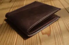 鞄のいたがき 折り財布B16011N タンニンなめし 定価38,500円 - メルカリ