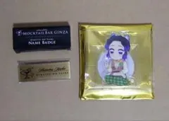 鬼滅の刃 ハンドメイドクラブ アクリルスタンド モクテルネームバッジ しのぶ