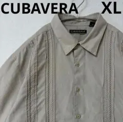 CUBAVERA キューバベラ 刺繍 キューバ シャツ 半袖シャツ ベージュのサムネイル