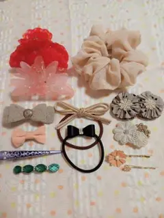 ヘアアクセサリー13点セット