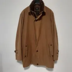 Pierre Cardin・ライナー付きコート・ ボアジップアップ　M