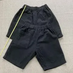 中古☆120サイズハーフパンツ２枚セット