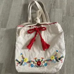 アズノウアズ 刺繍 トートバッグ