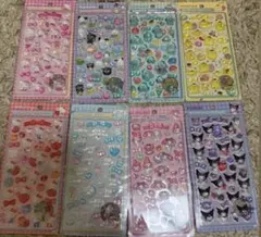 サンリオキャラクターシールセット 8枚 ボンボンドロップシール コンプリート