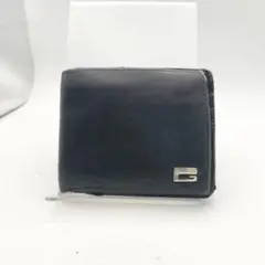 グッチ　折財布　財布　ウォレット　Gロゴ　ブラック