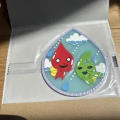 しずくちゃん　クリアラバーコースター　はなぢ君&はなたれ君