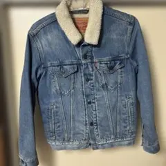 Levi's ボア襟デニムジャケット S