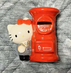 ハローキティ　ゆうちよ　貯金箱