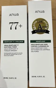 【新品未使用】anuaトナー & クレンジングオイル セット