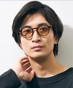 Zoff ボストン型 サングラス　カラーレンズ　ブラウン