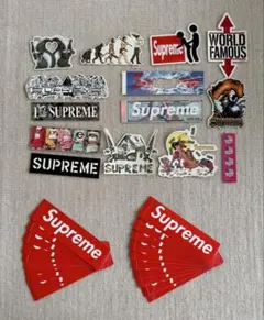 SUPREME 20FW スマーフ ステッカー セット - メルカリ