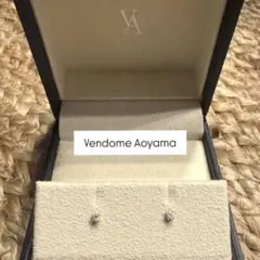 タイムセールVendome Aoyama キャトル　ピアス　ダイヤモンド　K18のサムネイル