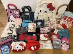 平成レトロ　ハローキティ　キティちゃん　y2k トートバッグ　ポーチ　エコバッグ