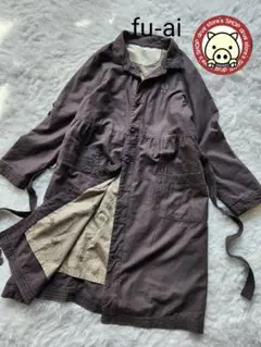 ドラッグストアーズ　fu-ai　 オーガニックコットンのコート