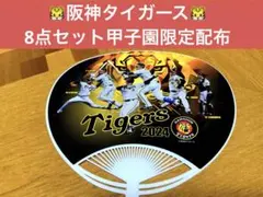 【甲子園】阪神タイガース⭐︎うちわ・クリアファイル・ヒッティングマーチ8点セット