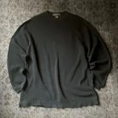 00s banana republic バナリパ サーマル ロンＴ 黒 グランジのサムネイル