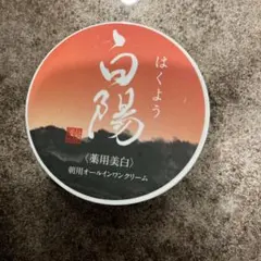 白陽 新大和漢方 朝用オールインワンクリーム 10g 2個セット 使用済み