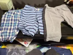 キッズ ハーフパンツ 3点セット