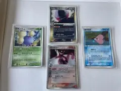 や*ば様 ポケモンカード ミュウツー デルタ種 他 計4枚セット　ジャンク　引退のサムネイル