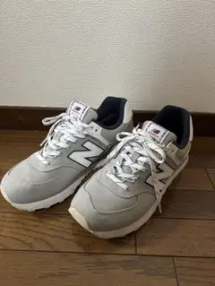 New Balance ML574SOO 27cm グレー スニーカー