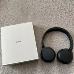SONY ワイヤレスヘッドホン ブラック 本体