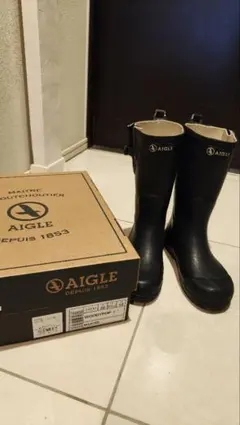 AIGLE キッズ レインブーツ WOODYPOPのサムネイル