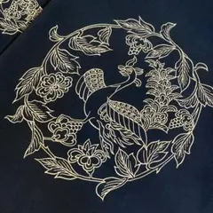 062803 塩瀬　手書き友禅　9寸　名古屋帯　浴衣　夏着物にのサムネイル