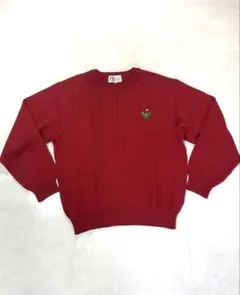 90s ディズニー ミッキー GOLF COLLECTION ニット 日本製のサムネイル