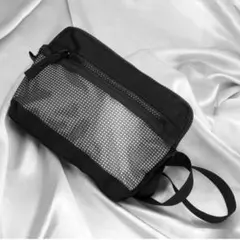 サコッシュ ショルダーバッグ ミニショルダー メッシュポケット